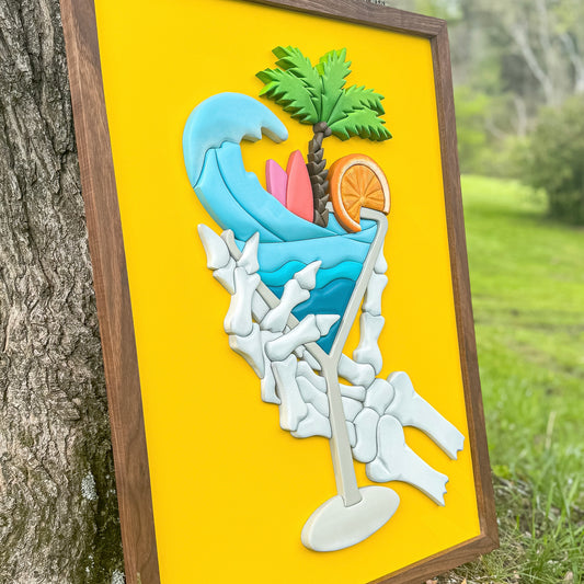 Tropical Drink Skeleton