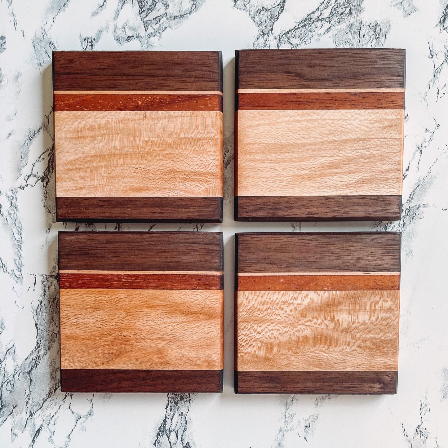 Hardwood Coasters