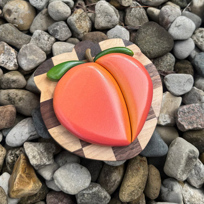 Checkered Peach