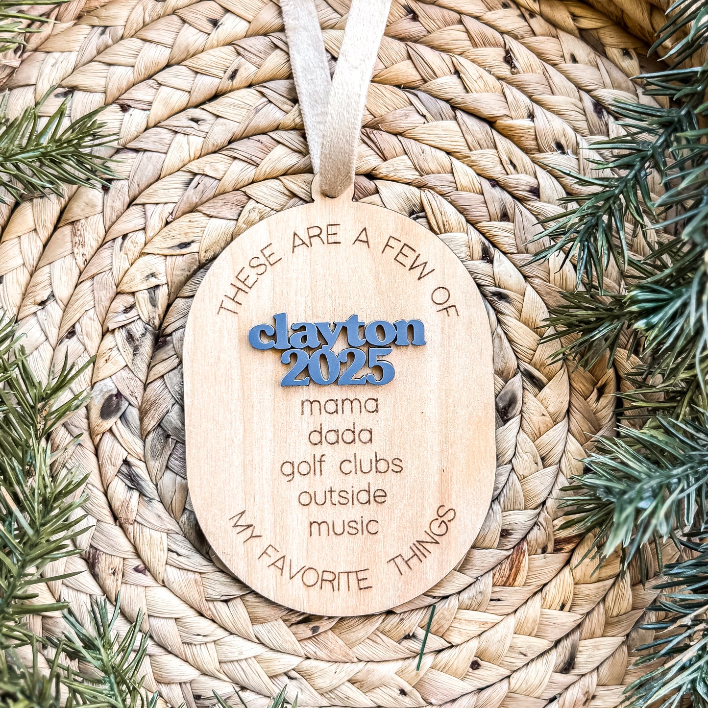 Favorite Things Ornament