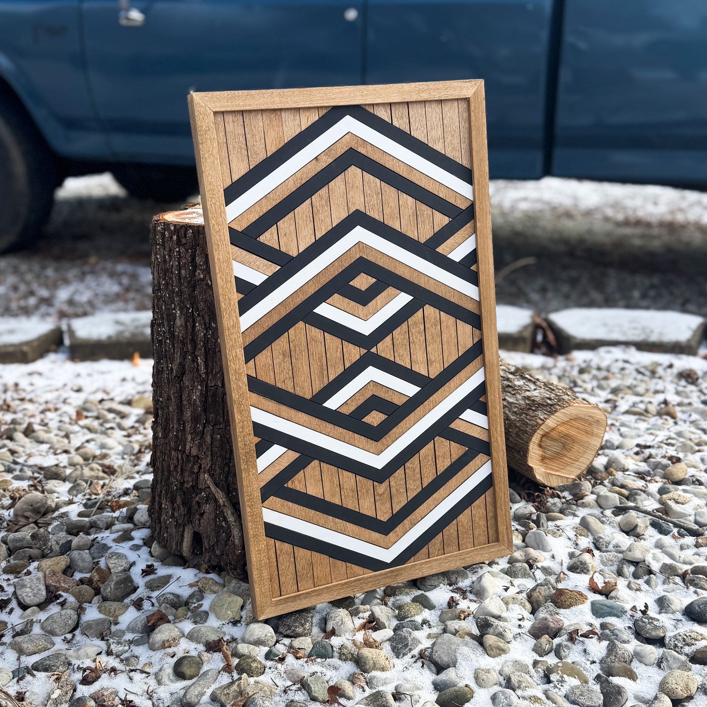 "Converge" Mosaic Sign