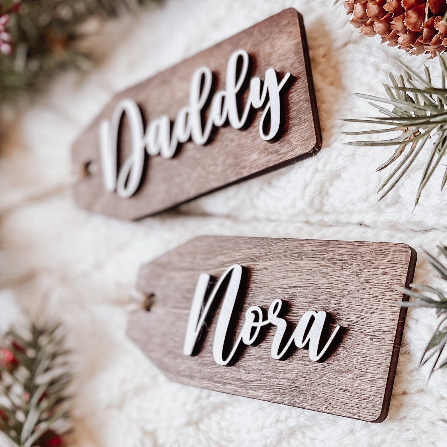 Personalized Stocking Tag